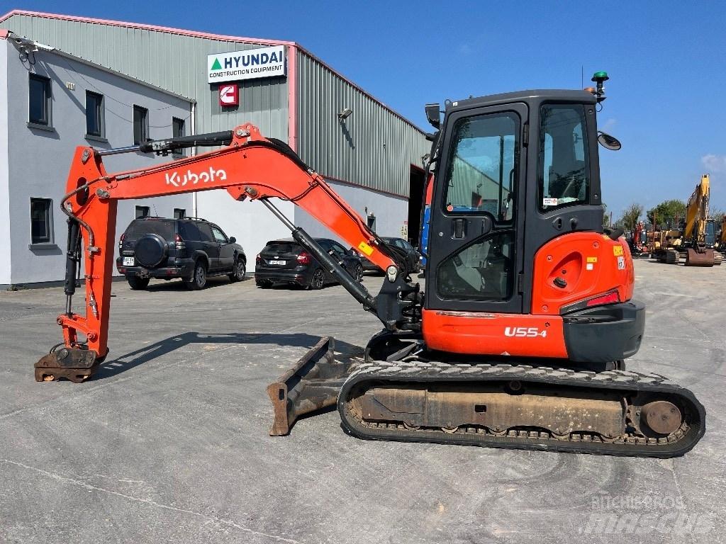 Kubota U 55-4 Mini rýpadla < 7t