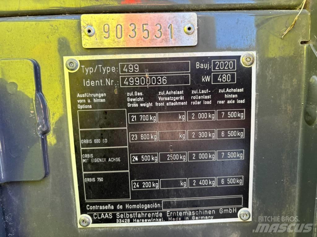 CLAAS Jaguar 960 4WD Samojízdné sekačky