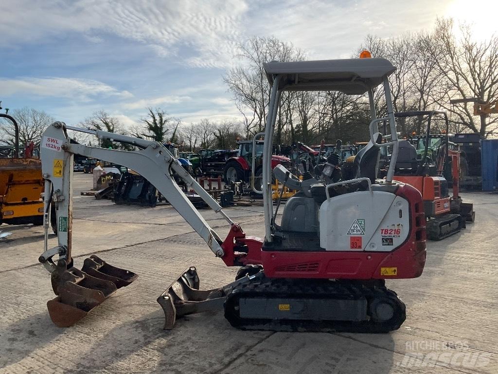 Takeuchi TB 216 Mini rýpadla < 7t
