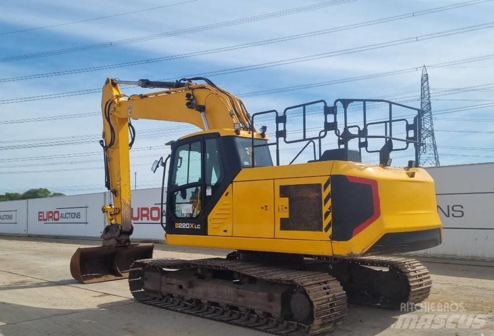 JCB 220 XL Pásová rýpadla
