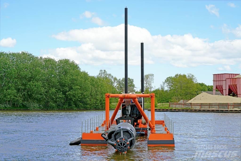 Bell Cutter Dredger Pracovní lodě, bárky a pontony