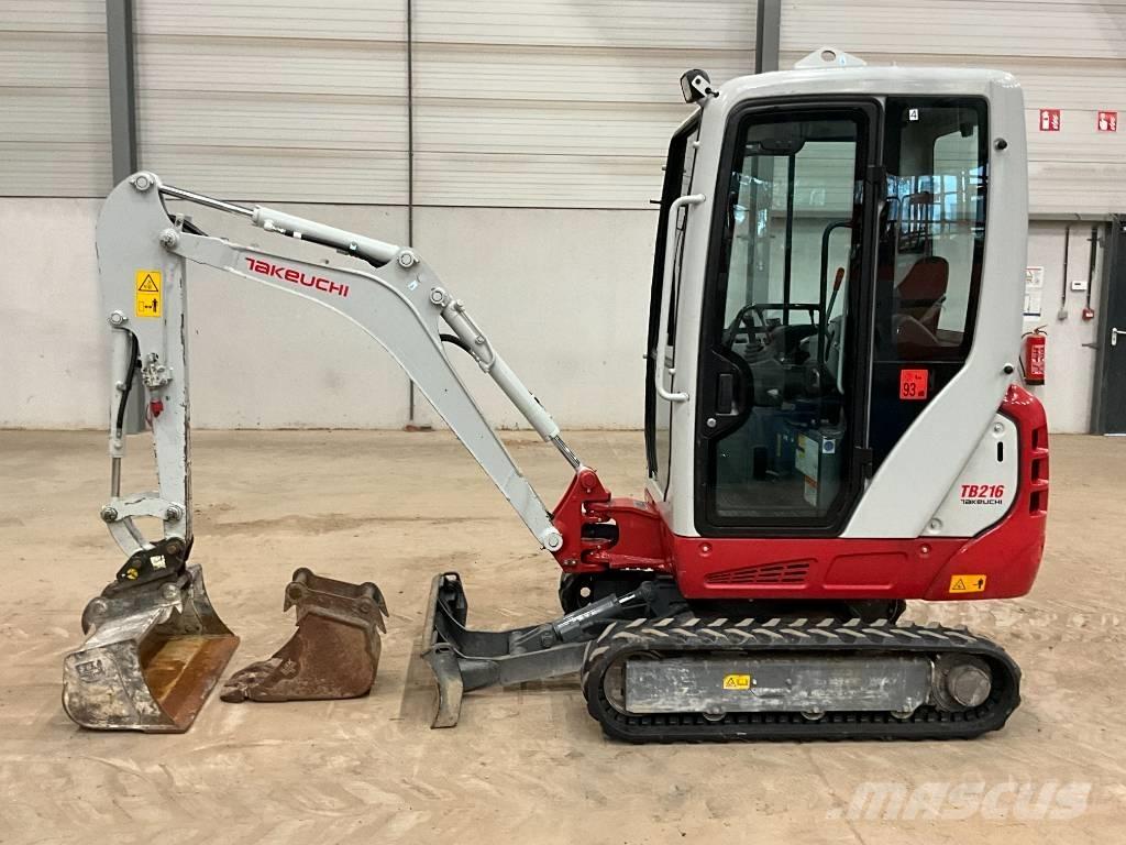 Takeuchi TB 216 Mini rýpadla < 7t
