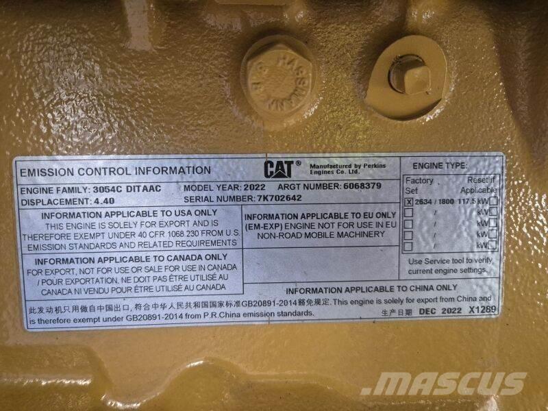 CAT 3054C DITAAC Motory