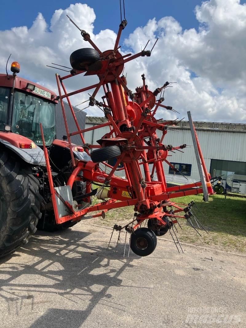Kuhn GF 8501 MH Obraceče a shrabovače sena