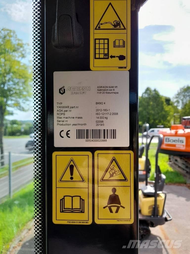 Yanmar SV120-2PB Midi rýpadla 7t - 12t