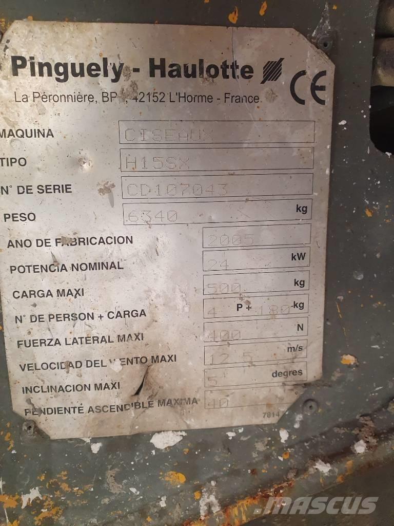 Haulotte H 15 SX Nůžková zvedací plošina