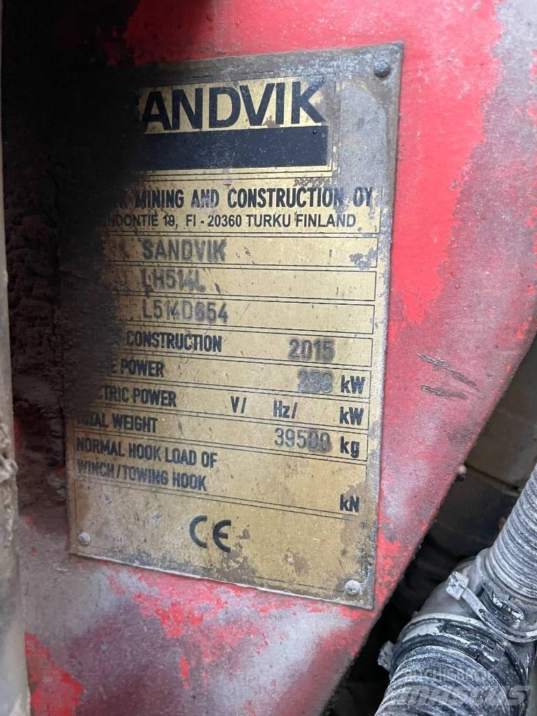 Sandvik LH 514 Podzemní nakladače