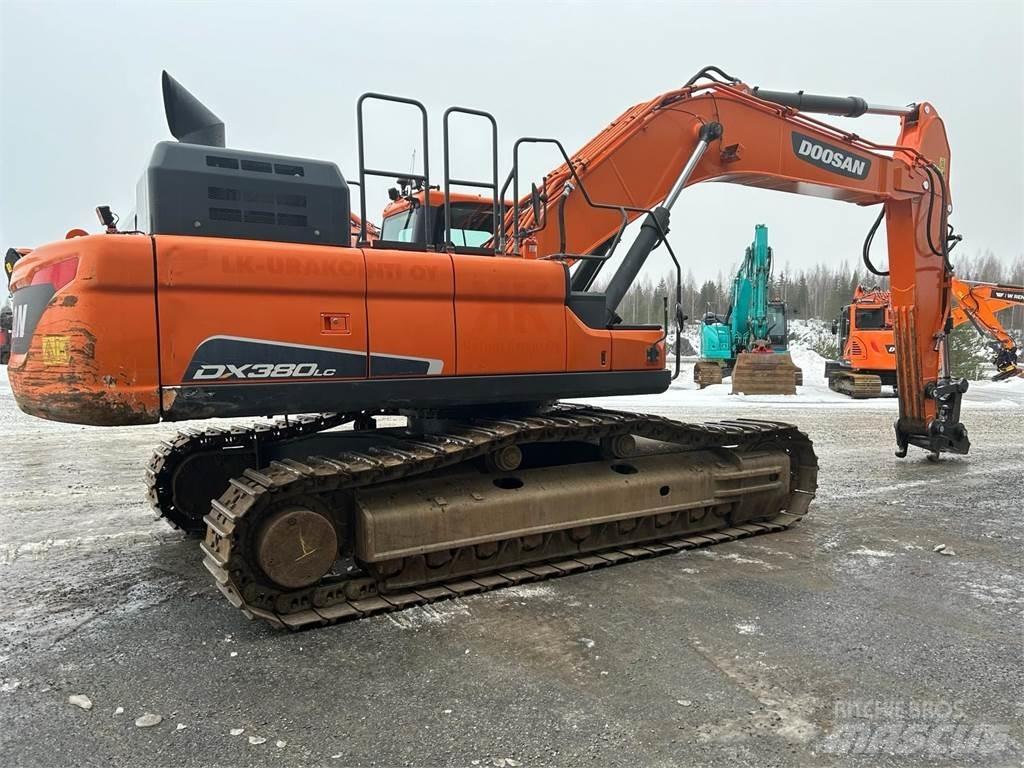 Doosan DX380LC-5 Pásová rýpadla