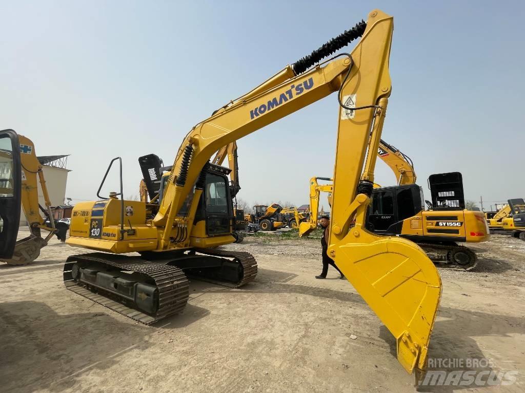Komatsu PC 130 Pásová rýpadla
