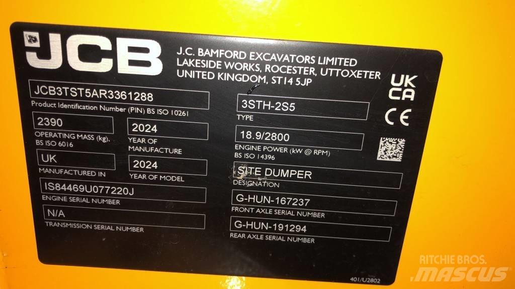 JCB 3STH 2S5 Vyklápěcí dempry