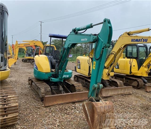 Komatsu PC35MR-1 Mini rýpadla < 7t