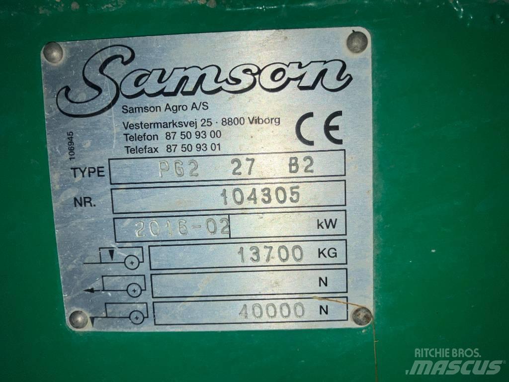 Samson PG2 27 Kalové cisterny