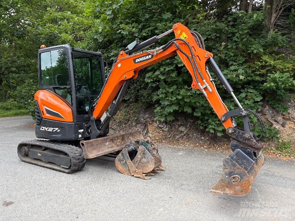 Doosan DX 27 Z Mini rýpadla < 7t