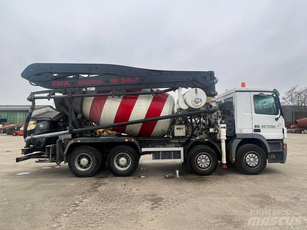 Mercedes-Benz 3244 Nákladní auta s čerpadly betonu