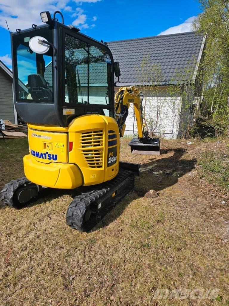 Komatsu PC 24 MR-5 Mini rýpadla < 7t