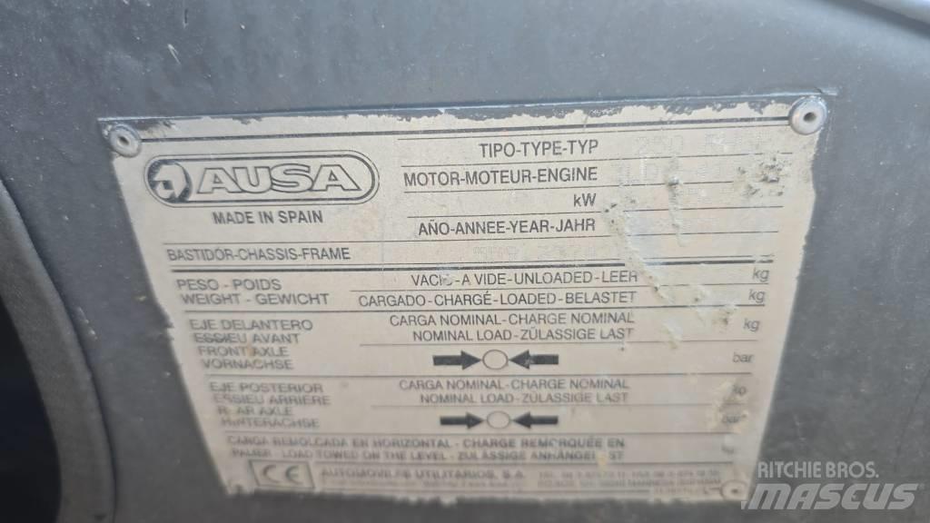 Ausa D 250 Vyklápěcí dempry
