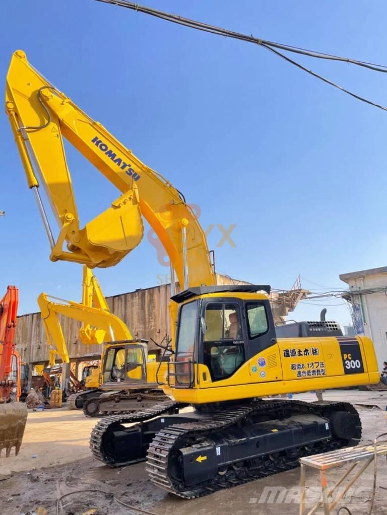 Komatsu PC 300-7 Pásová rýpadla