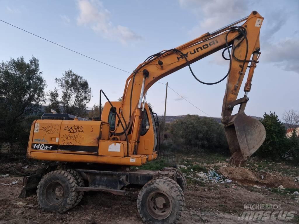 Hyundai 140W-7 Kolová rýpadla