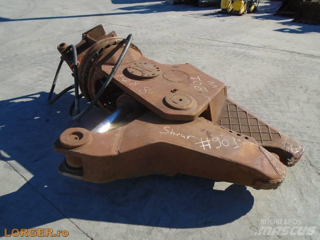 Rammer 355 Frézy, nůžky
