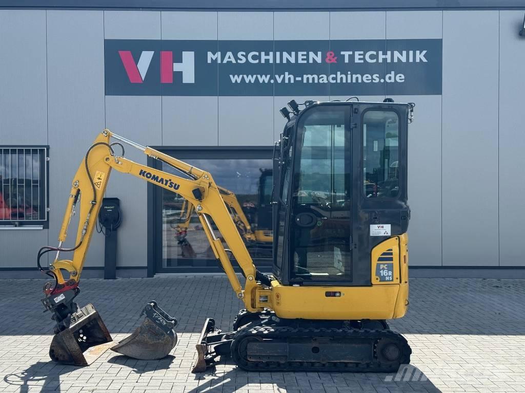 Komatsu PC 16 R-3HS Mini rýpadla < 7t