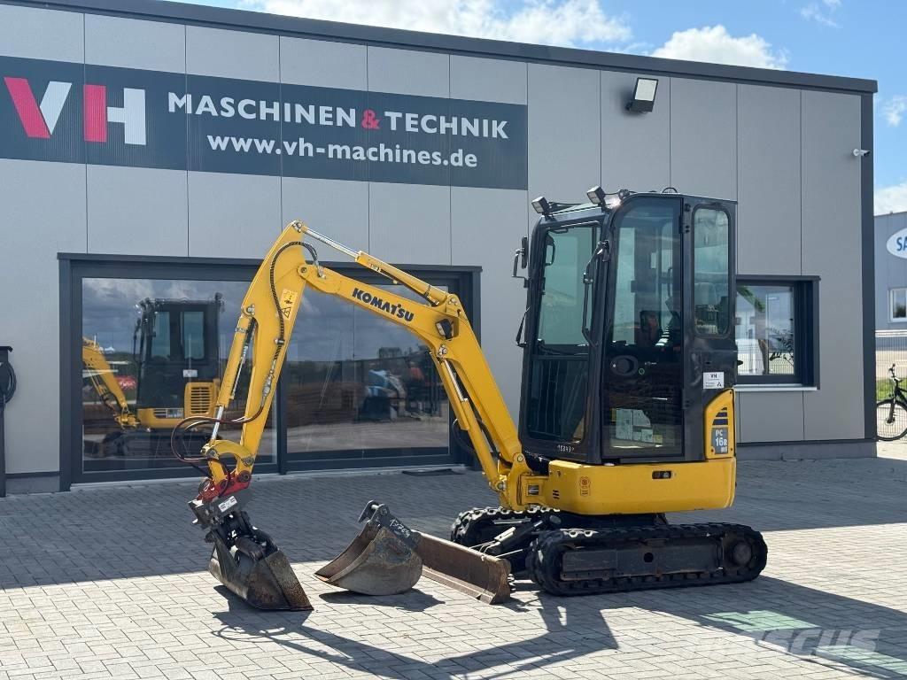 Komatsu PC 16 R-3HS Mini rýpadla < 7t