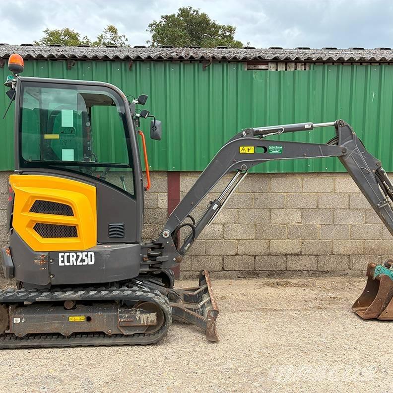 Volvo ECR25D Mini rýpadla < 7t