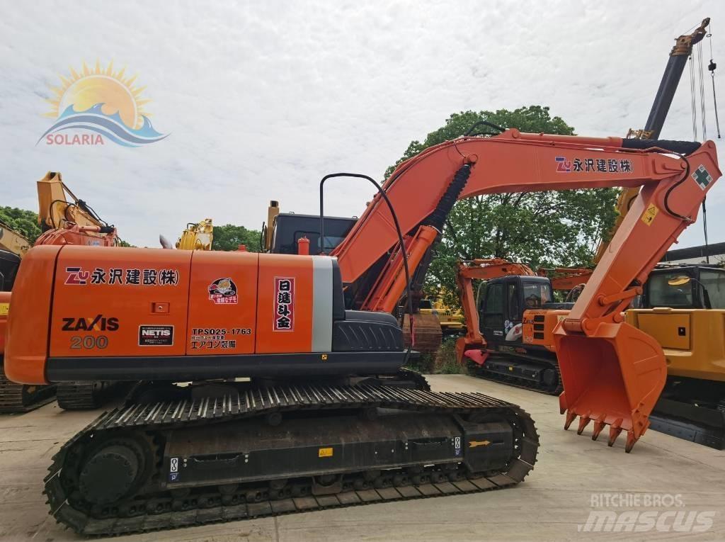 Hitachi ZX 200 Pásová rýpadla