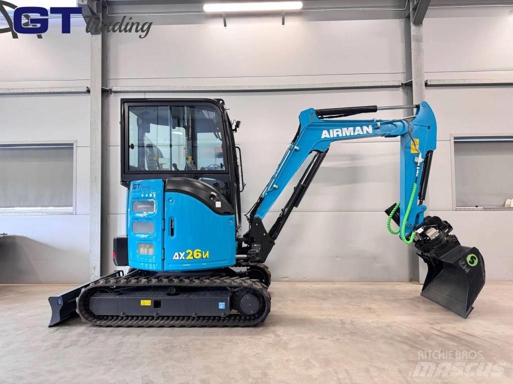 Airman AX 26 U-7 Mini rýpadla < 7t