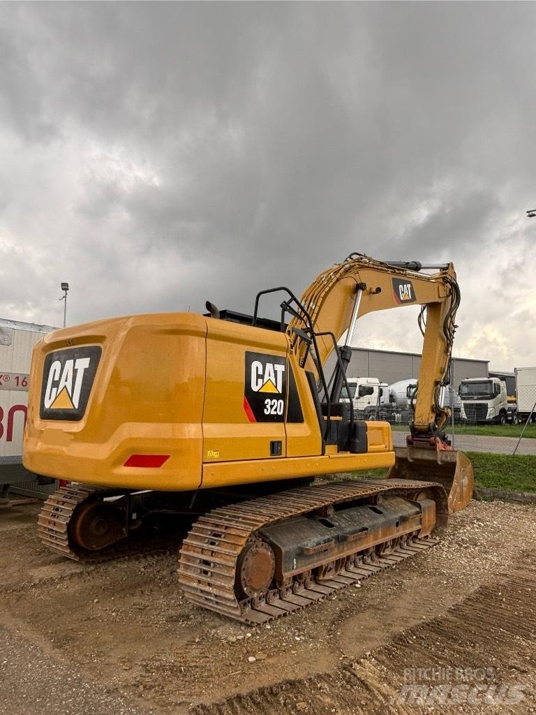 CAT 320 Pásová rýpadla