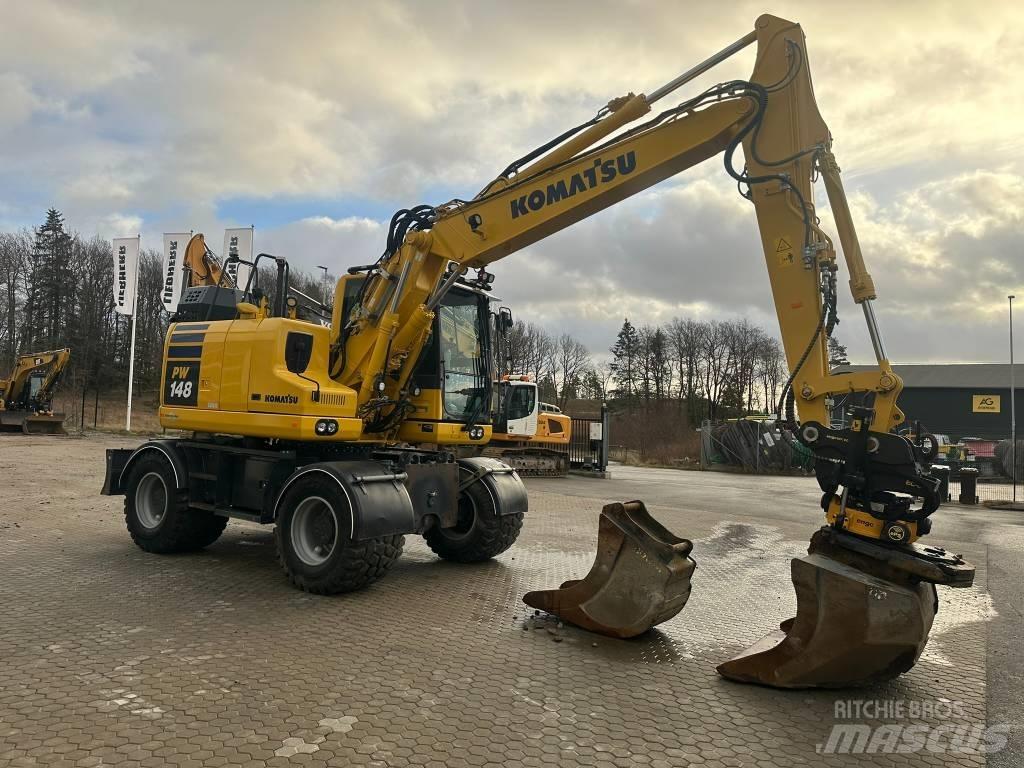 Komatsu PW 148-11 Kolová rýpadla