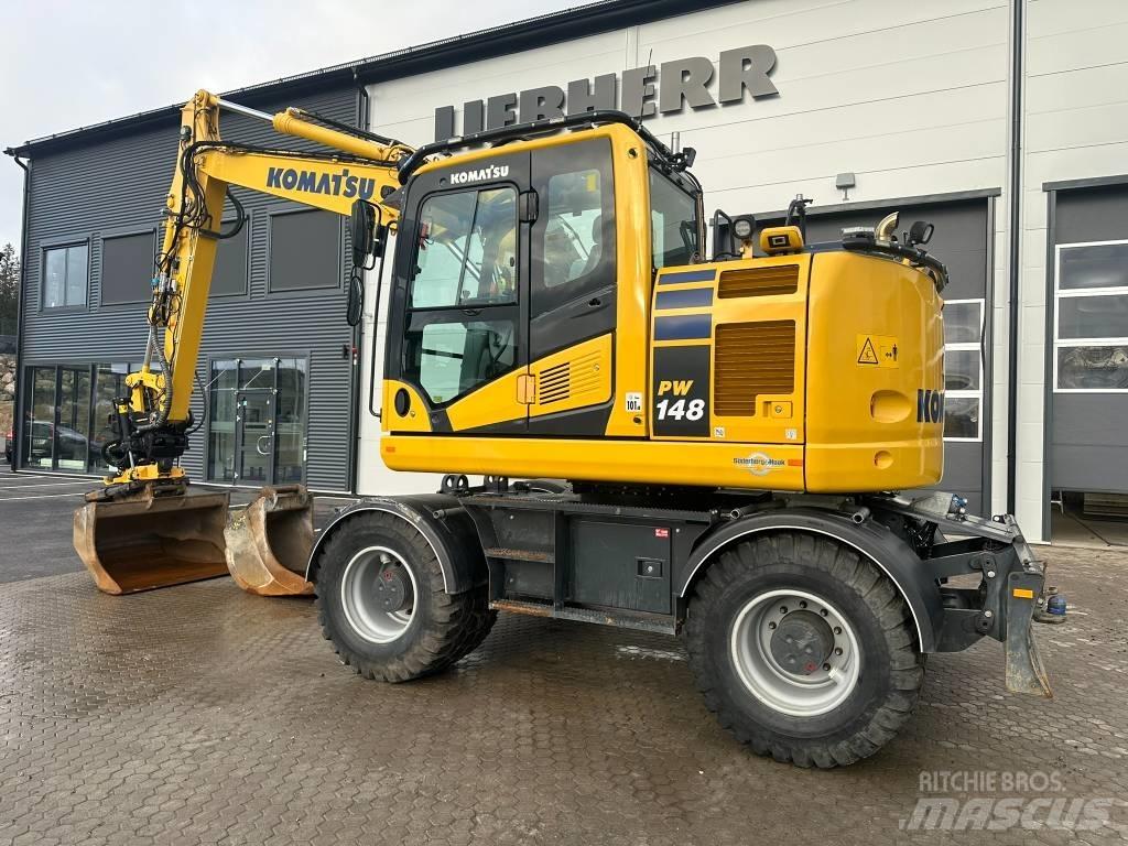 Komatsu PW 148-11 Kolová rýpadla