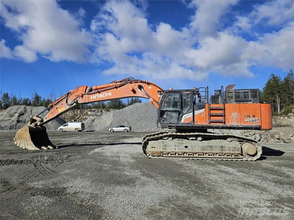 Hitachi ZX490LCH-7 Pásová rýpadla