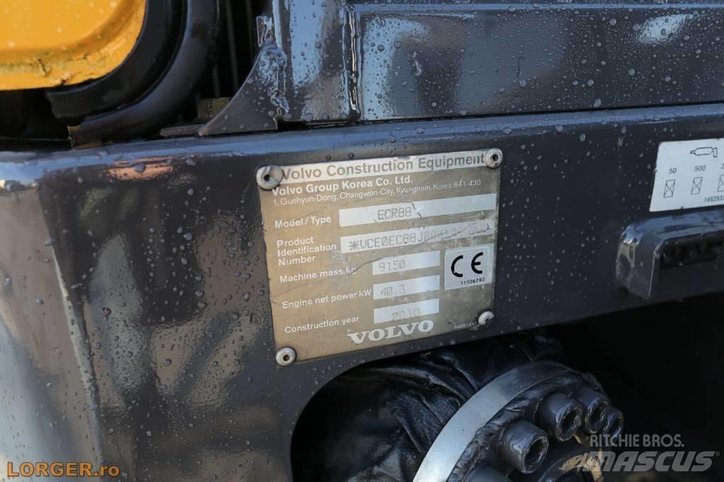Volvo ECR 88 PLUS Midi rýpadla 7t - 12t