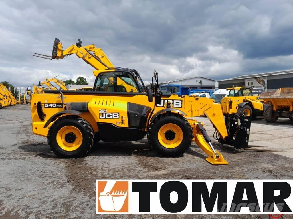 JCB 540-180 Teleskopické kolové nakladače