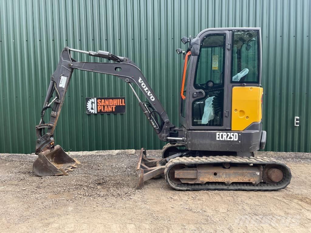 Volvo ECR 25 D Mini rýpadla < 7t