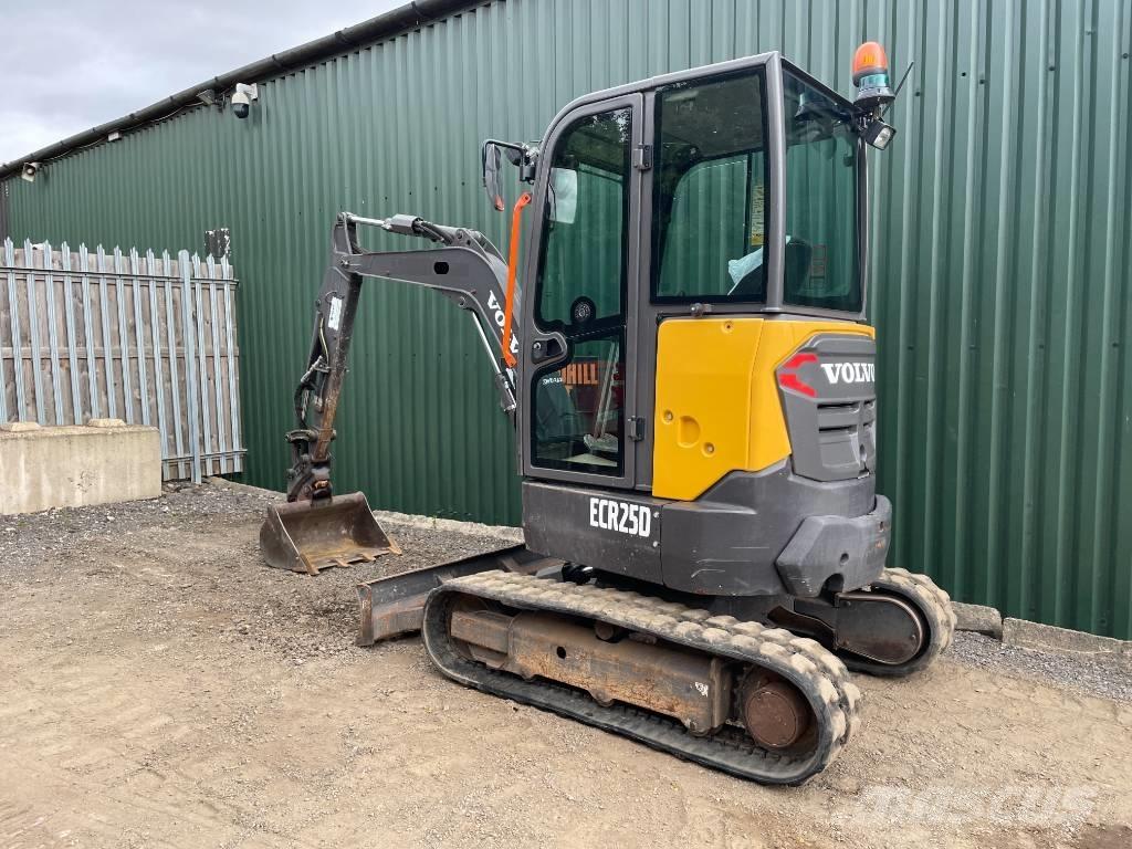 Volvo ECR 25 D Mini rýpadla < 7t