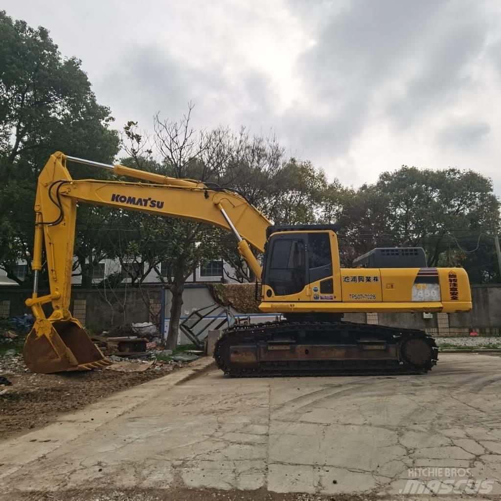 Komatsu PC 450-8 Pásová rýpadla