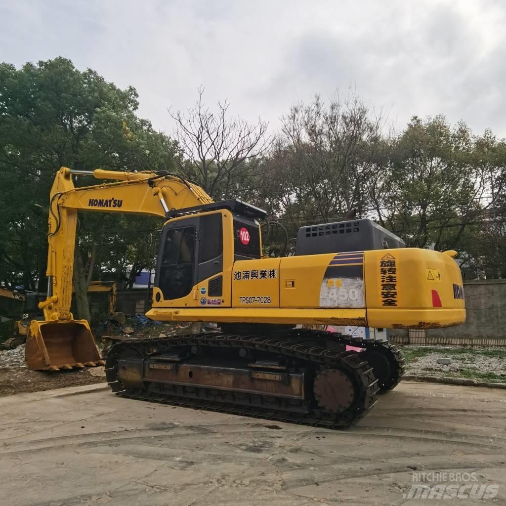 Komatsu PC 450-8 Pásová rýpadla
