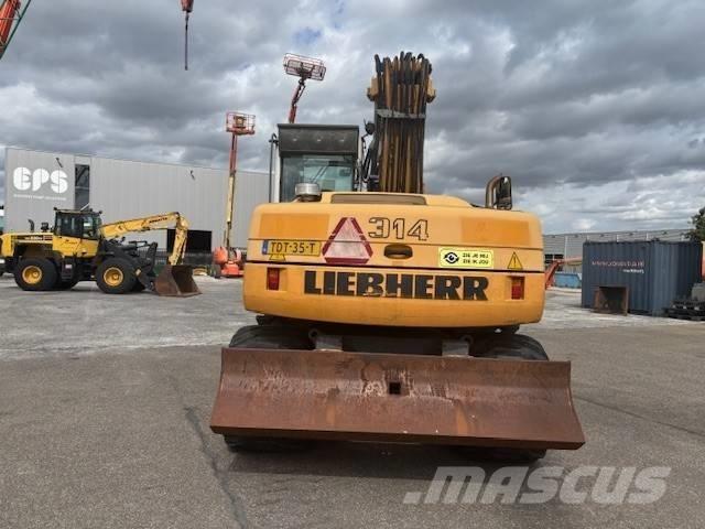 Liebherr A 314 Kolová rýpadla
