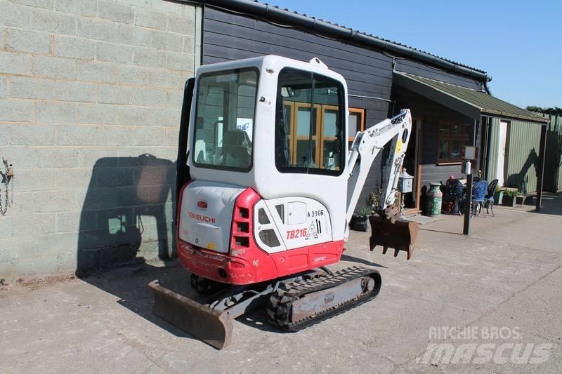 Takeuchi TB216 Mini rýpadla < 7t