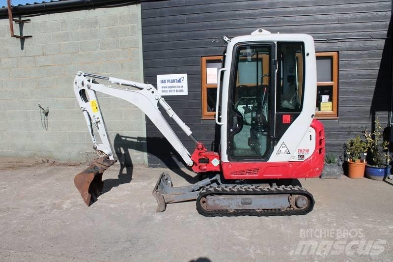 Takeuchi TB216 Mini rýpadla < 7t
