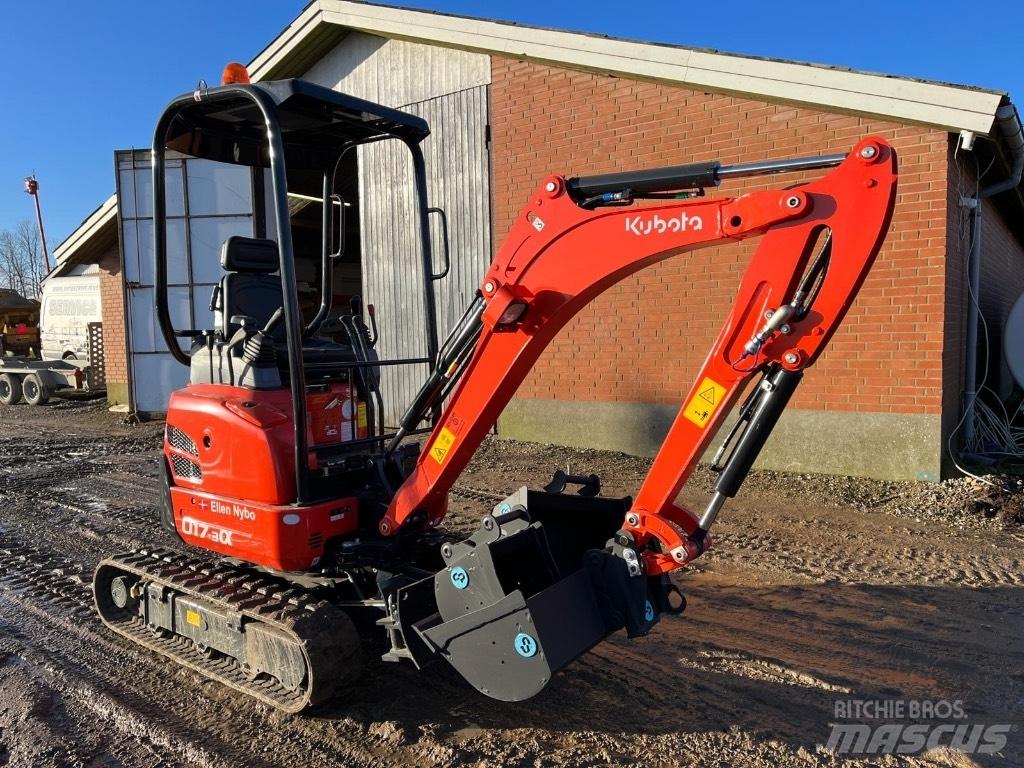 Kubota U 17-3 Mini rýpadla < 7t