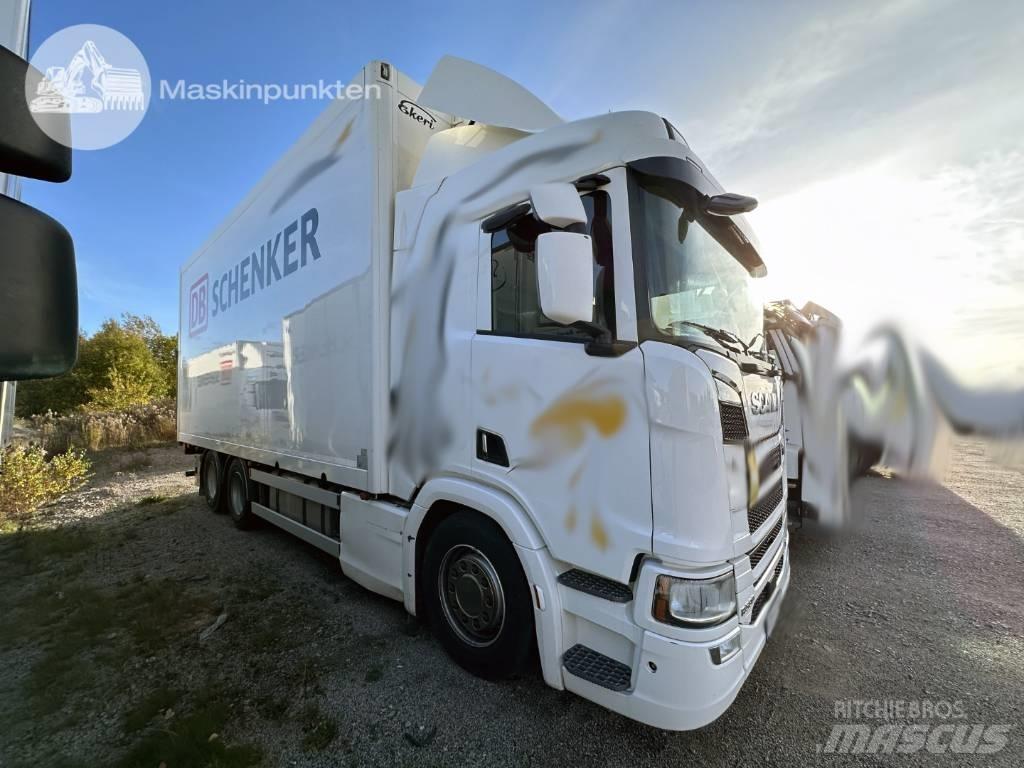 Scania R 580 Skříňová nástavba