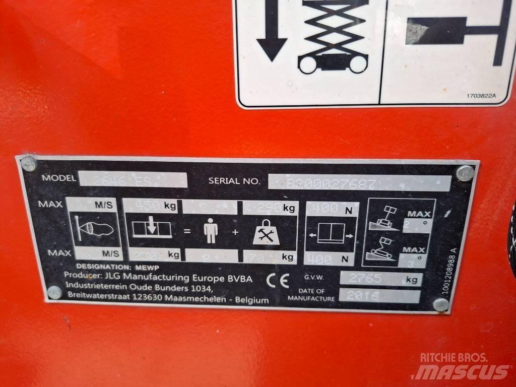 JLG 2646 ES Nůžková zvedací plošina