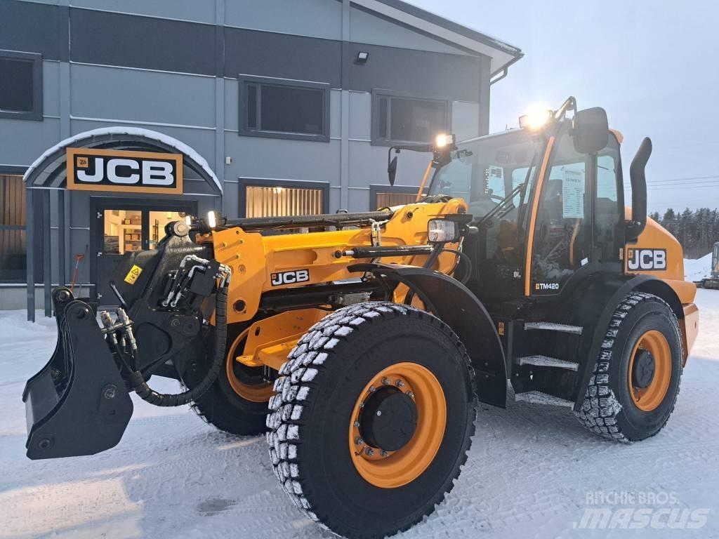 JCB TM 420C SV Teleskopické kolové nakladače