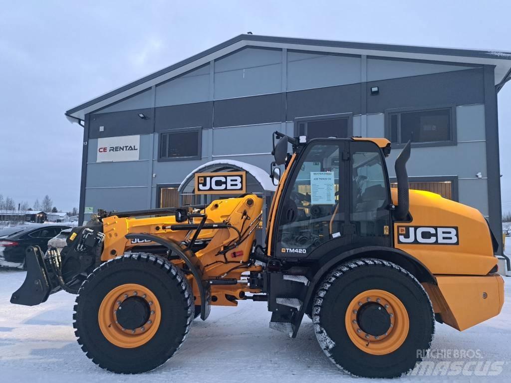 JCB TM 420C SV Teleskopické kolové nakladače