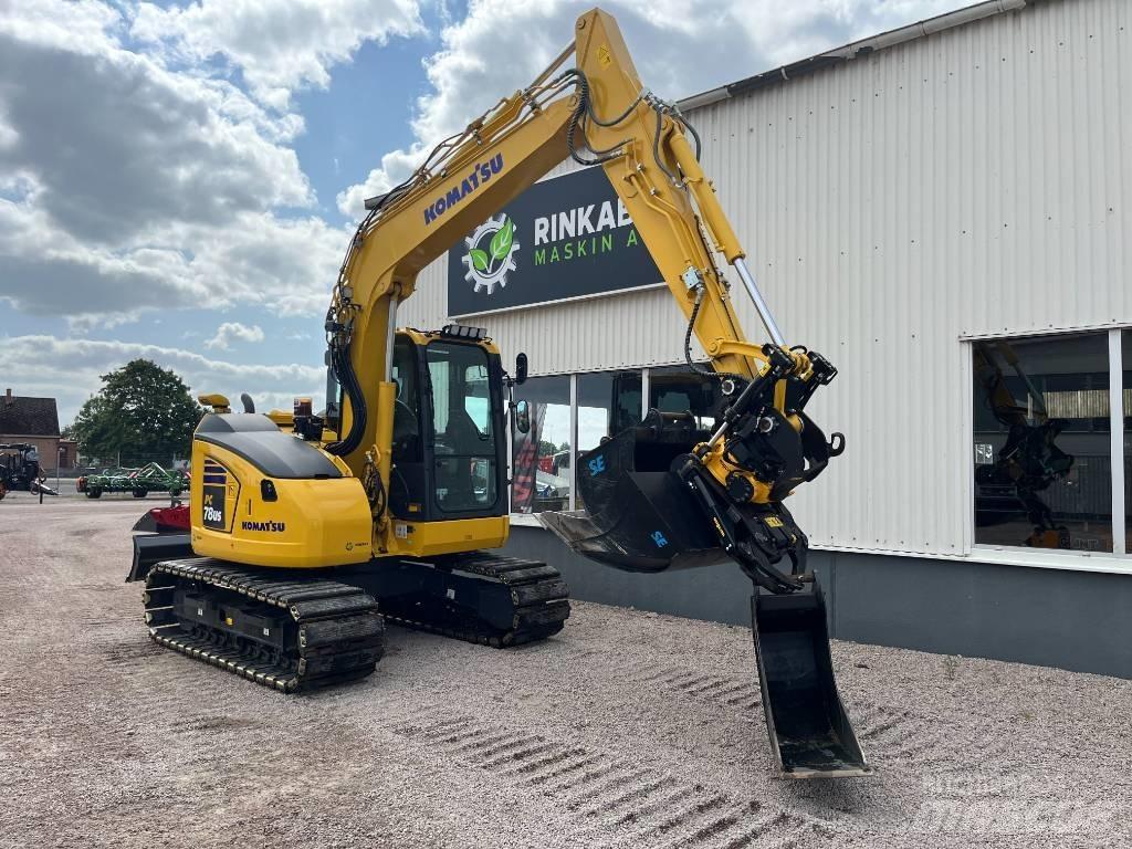 Komatsu PC78US-11E0 Midi rýpadla 7t - 12t
