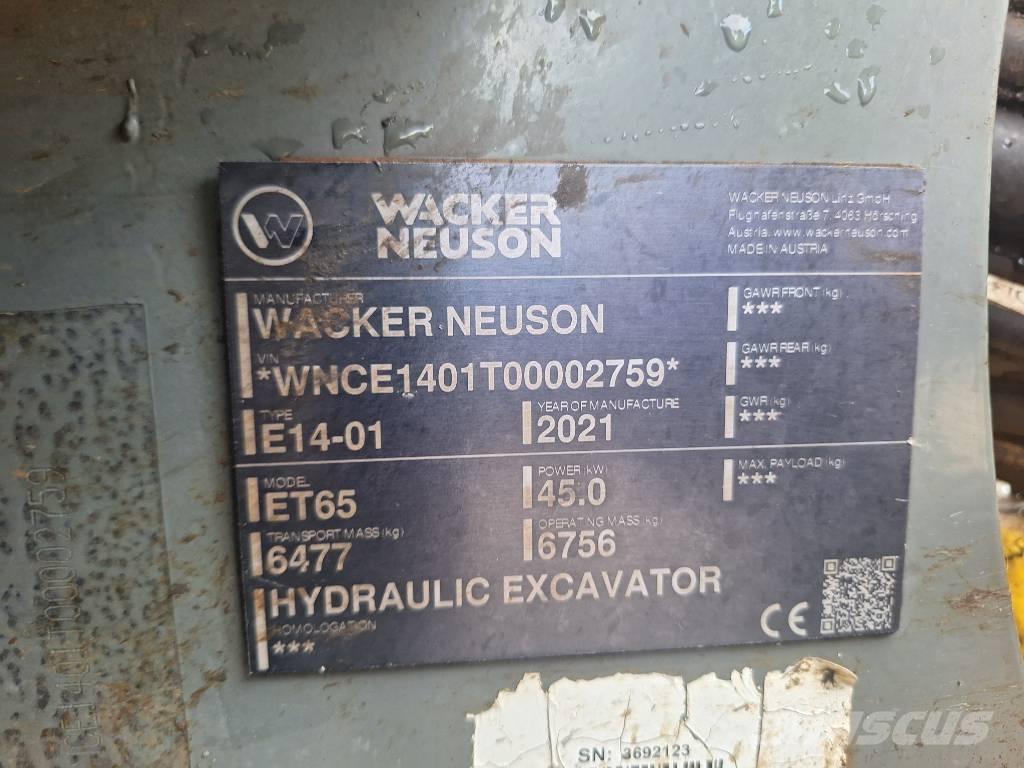 Wacker Neuson ET 65 Pásová rýpadla