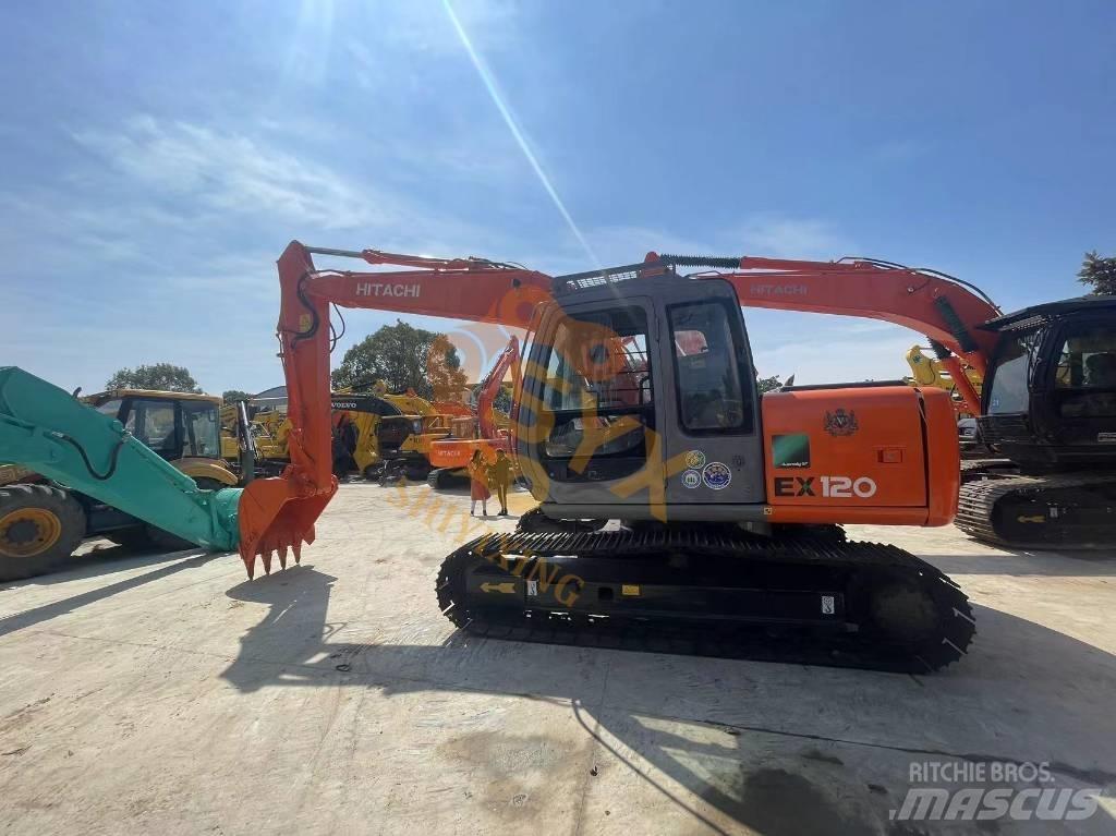 Hitachi EX 120 Pásová rýpadla