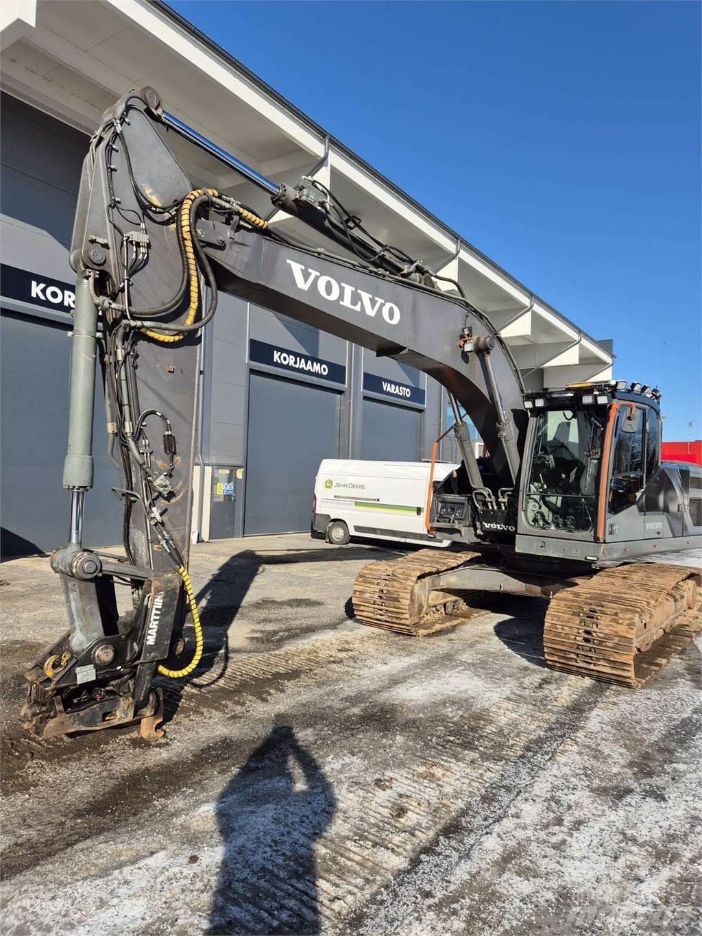 Volvo EC220EL Pásová rýpadla